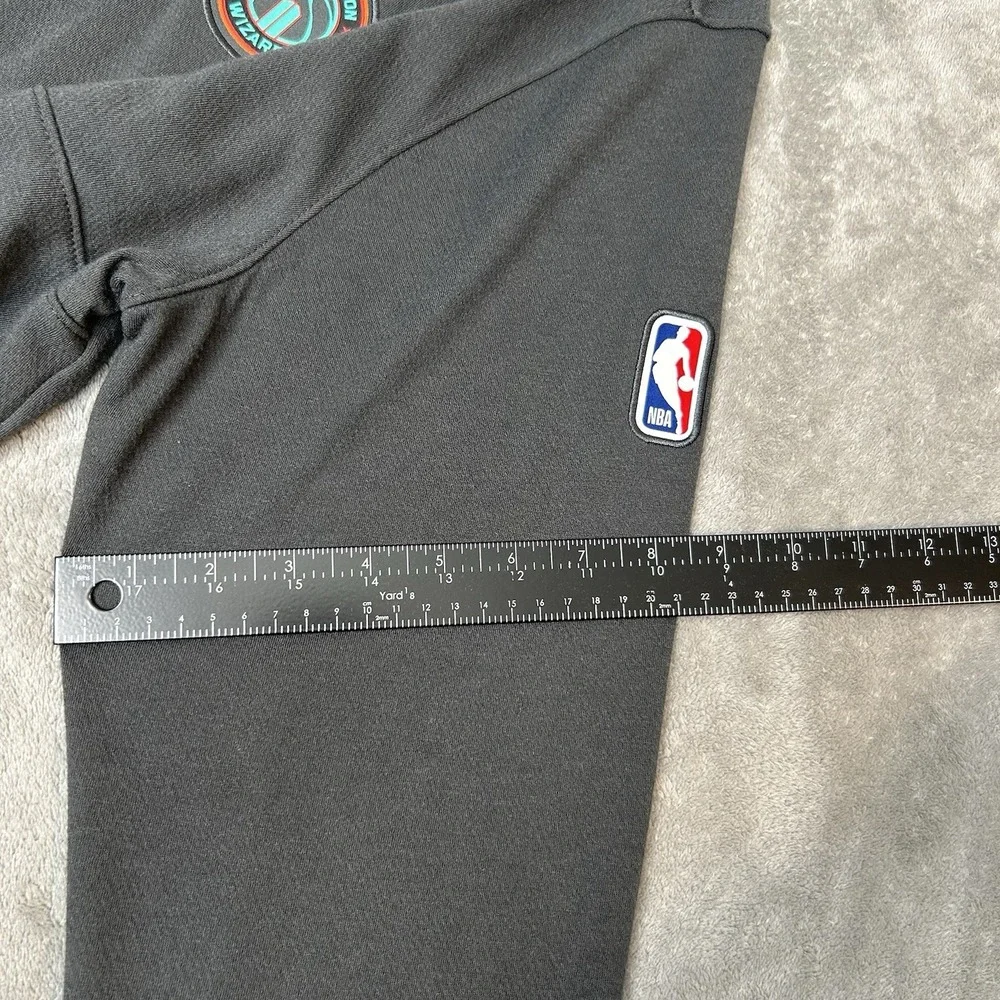 Nike Washington Wizards Half Zip Pullover Men's Sz XL Gray City‎ Edition Dri-Fit